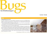 Bugs - Das Wirbelloasenmagazin